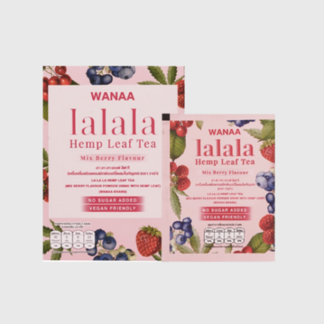 WANAA La La La Hemp Leaf Tea (Mix Berry Flavour)